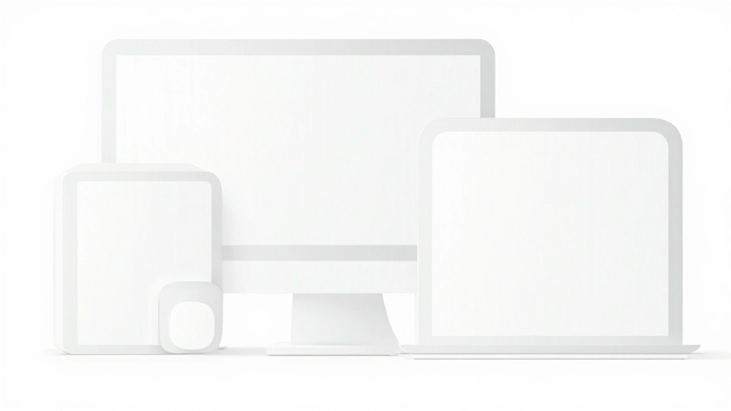 Schermgroottes en breakpoints visualisatie voor verschillende apparaten